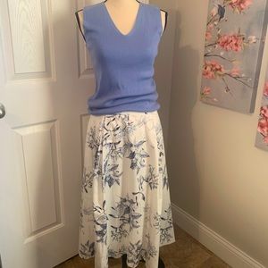 Alex Marie A Line Skirt & Alex Marie Sweater (worn once) size 6 skirt